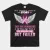 My Scars Tell A Story Reast Cancer Awareness Unisex T-Shirt