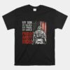 My Son My Soldier Hero Proud Army Mom US Military Mother Unisex T-Shirt