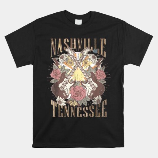 Nashville Country Music City Girls Trip Retro Nash Bash Bach Unisex T-Shirt