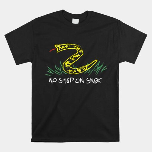 No Step On Snek Gadsden Flag Unisex T-Shirt