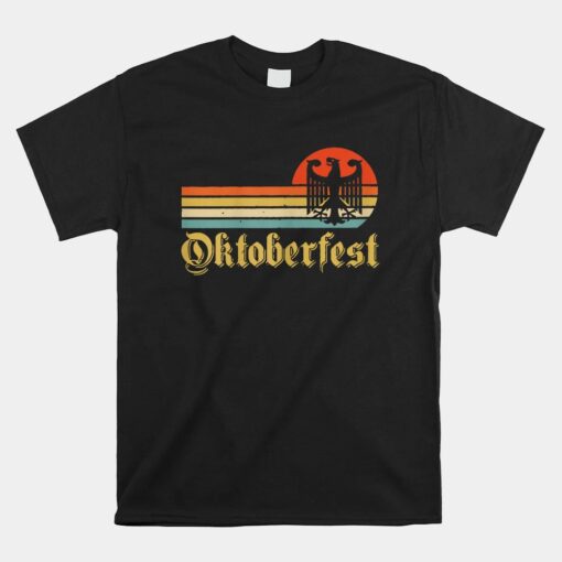 Oktoberfest German Flag Beer Drinking Unisex T-Shirt