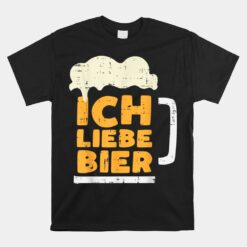 Oktoberfest Ich Liebe Bier Unisex T-Shirt