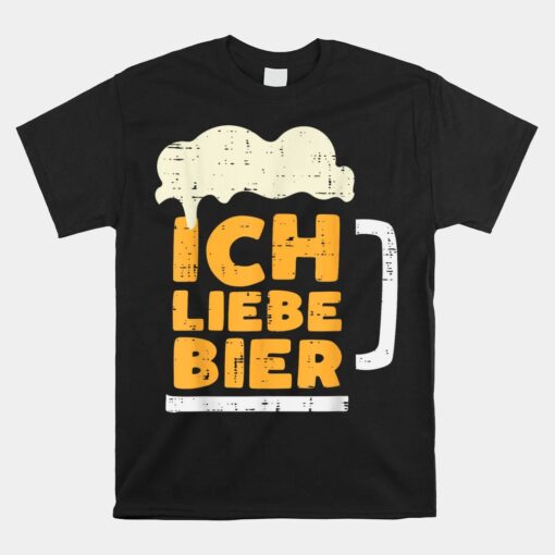 Oktoberfest Ich Liebe Bier Unisex T-Shirt