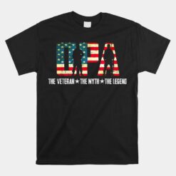 Opa The Veteran The Myth The Legend For Dad Unisex T-Shirt