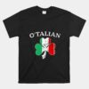 O'talian Italian Italia Flag Shamrock St. Patrick's Day Unisex T-Shirt