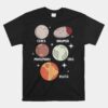 Outer Space Solar System Dwarf Planet Unisex T-Shirt