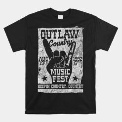 Outlaw Country Music Fest Nashville Unisex T-Shirt