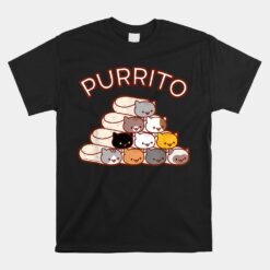 PURRITO Cat Burrito Pyramid Unisex T-Shirt