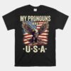 Patriotic American Flag Eagle Usa Unisex T-Shirt