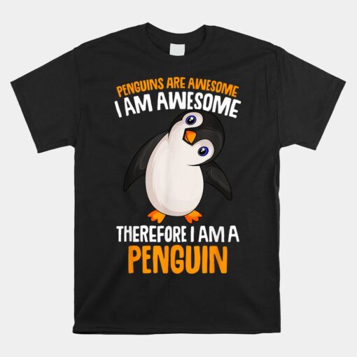 Penguins Are Awesome Penguin Unisex T-Shirt