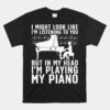 Piano Music Keyboard Unisex T-Shirt