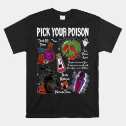 Pick Your Poison Halloween Party Spooky Unisex T-Shirt