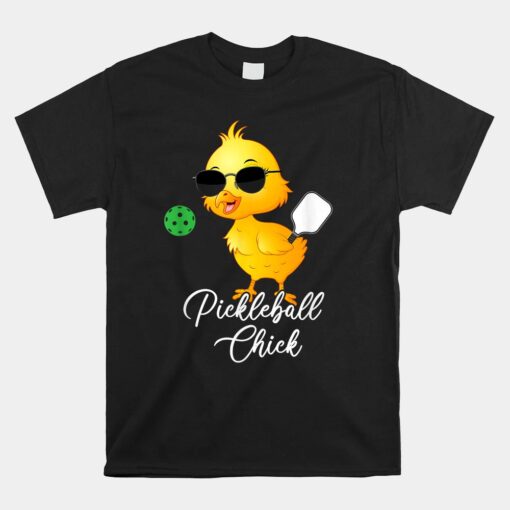 Pickleball Chick Funny Pickleball Unisex T-Shirt