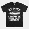 Pilot Aviation Airplane Pilot Unisex T-Shirt