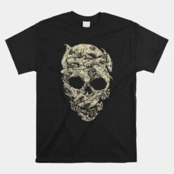 Pirates Shark Skull Unisex T-Shirt