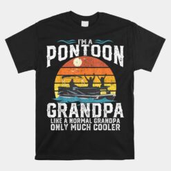 Pontoon Grandpa Captain Unisex T-Shirt