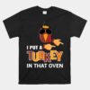 Pregnancy Announcement Dad To Be Funny Thanksgiving Unisex T-Shirt