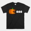 Pumpkin Eating Ghost Unisex T-Shirt