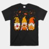 Pumpkin Gnomes Fall Autumn Cute Halloween Thanksgiving Unisex T-Shirt