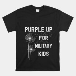 Purple Up For Military Unisex T-Shirt Month Of The Military Child Unisex T-Shirt