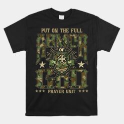 Put On The Full Armor Of God Christian Religious Bible Unisex T-Shirt