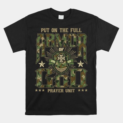 Put On The Full Armor Of God Christian Religious Bible Unisex T-Shirt