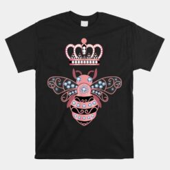 Queen Bee Crown Hive Beekeeping Bee Unisex T-Shirt