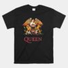Queen Rock Music Band Logo By Rock Off Unisex T-Shirt