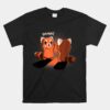 Rawr Unisex T-Shirt Cute Red Panda Ferocity Rawsome Unisex T-Shirt