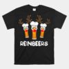 Reinbeers Funny Reindeer Beer Christmas Drinking Xmas Unisex T-Shirt