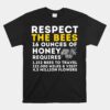 Respect The Bees Beekeeping Unisex T-Shirt