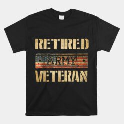 Retired Army Veteran Unisex T-Shirt