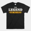 Retirement Retired Legend Retiree Unisex T-Shirt