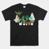 Retro Lady Gardener Ghost Gardening Plant Halloween Unisex T-Shirt