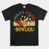 Retro Worlds Okayest Bowler Unisex T-Shirt