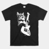 Rock Cat Playing Guitar Unisex T-Shirt