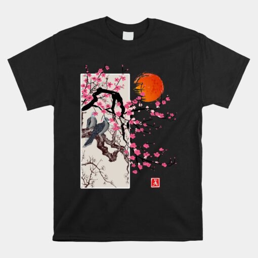 Sakura Blossom Japanese Cherry Scenery Unisex T-Shirt