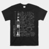 Saturn V Saturn 5 Rocket Science Equations Unisex T-Shirt