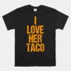 Sausage Taco Matching Couple Halloween Unisex T-Shirt