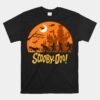 Scooby-doo The Gang Halloween Silhouette Logo Unisex T-Shirt