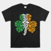 Shamrock Butterfly Irish Flag St Patrick's Day Unisex T-Shirt