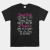 Short Girl God Only Lets Things Grow Until Unisex T-Shirt