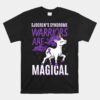 Sjogren's Syndrome Awareness Warrior Unicorn Sicca Unisex T-Shirt