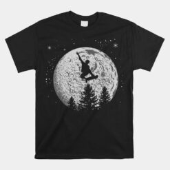 Skater Skateboarder Skateboard Moon Skateboarding Unisex T-Shirt