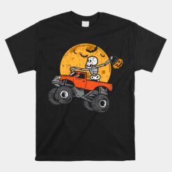 Skeleton Monster Truck Moon Candy Unisex T-Shirt