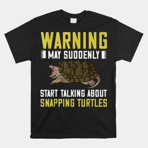 Snapping Turtle Alligator Pet Shell Unisex T-Shirt