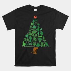 Star Wars Holiday Christmas Tree Unisex T-Shirt