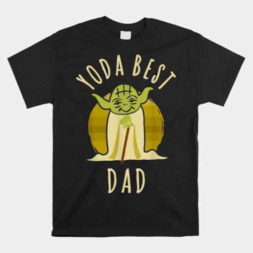 Star Wars Yoda Best Dad Cartoon Yoda Unisex T-Shirt