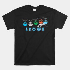 Stowe Ski Mountain Gondola Unisex T-Shirt