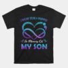 Suicide Awareness I Wear Teal And Purple In Memory Of My Son Unisex T-Shirt